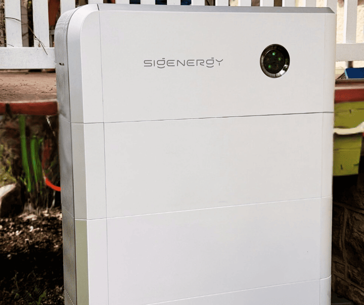 SigenStor built to live outside your house